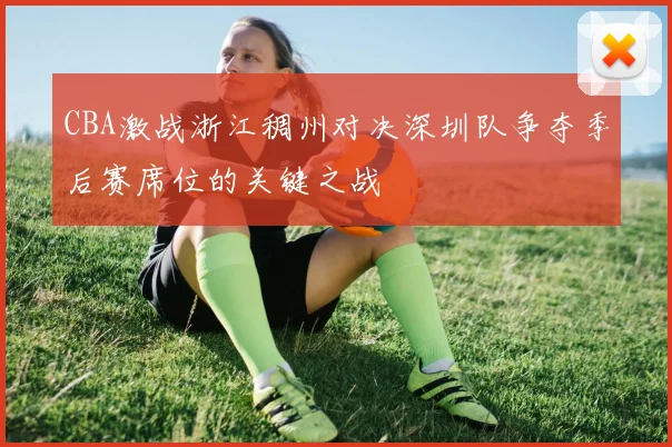 CBA激战浙江稠州对决深圳队争夺季后赛席位的关键之战